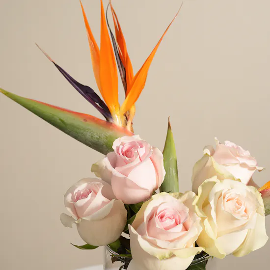 Royal Delicate Flowers Vase