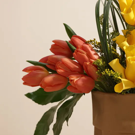 Sunset Flower Vase