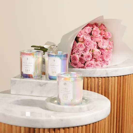 Soy Oriental Harmony Trio Gift Set | Symphony Flowers