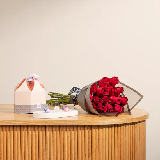 Shan Shal 250g Chocolates Box | Lovely Roses