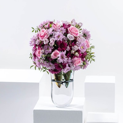 Purple Beauty | Glass Vase