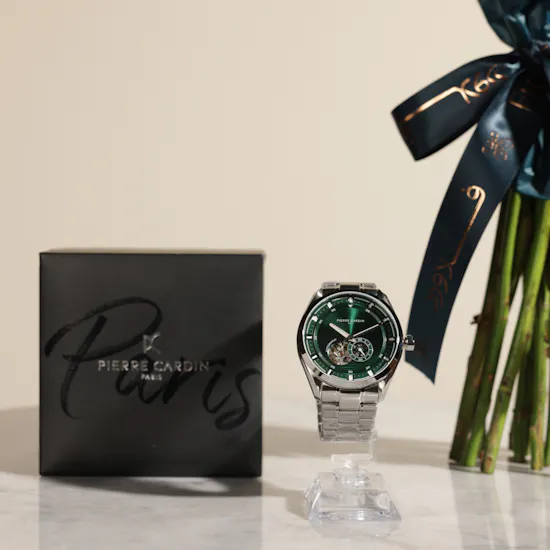 Pierre Cardin Élan Vista Automatic Men's Watch | Best Dad Ever Flowers