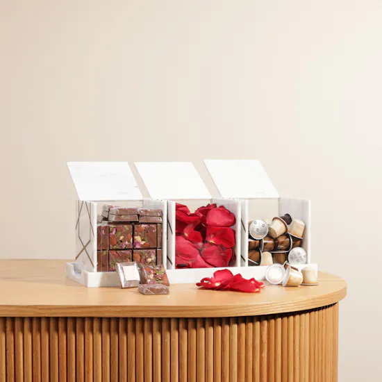 Nespresso Mixed Flavors Coffee Capsules | Chocolate & Roses Box