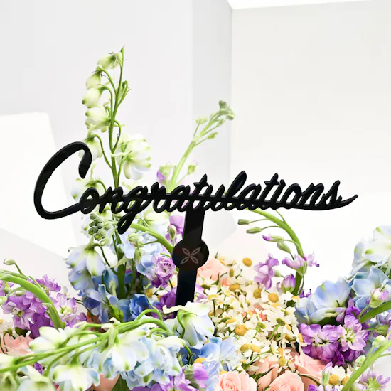 Vibrant Spring Graduation Bouquet