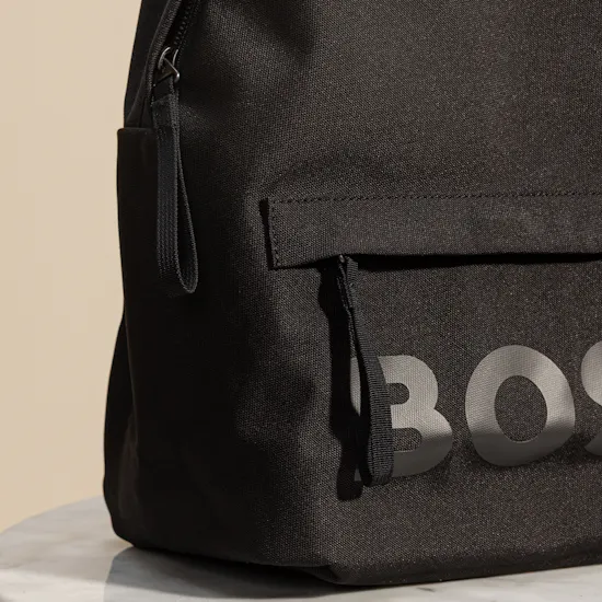 Boss Statement Logo Canvas Men's Backpack