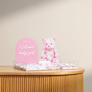 Voila Welcome Baby Girl Large Chocolates Tray Voila Welcome Baby Girl Large Chocolates Tray
