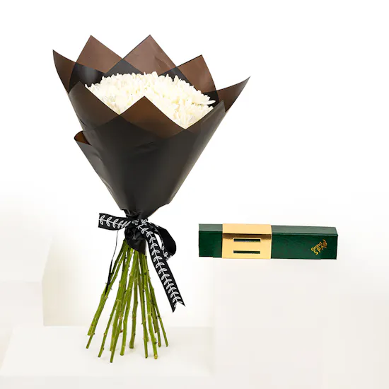 Grand Spa 40 OMR Voucher | White Chrysanths