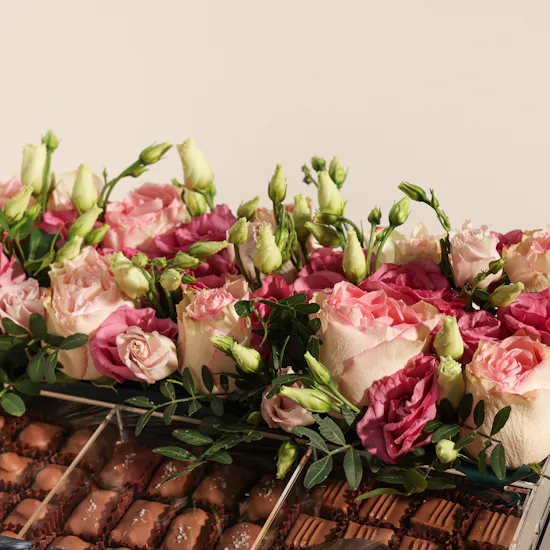 Rhône Congratulations Chocolate Tray | Elegant Flowers