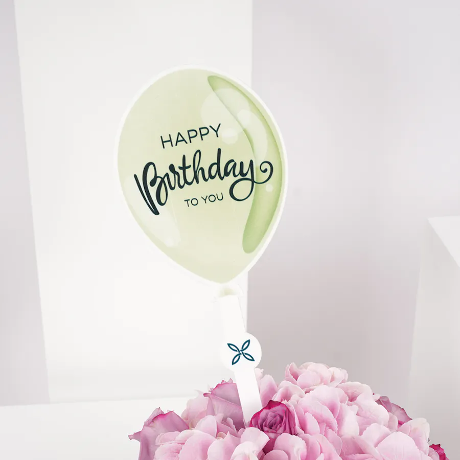 Ermine Macarons Small Box | Birthday Blooms 2