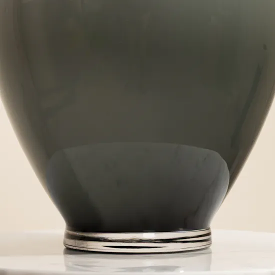 Floward Grey Opal Glass Vase
