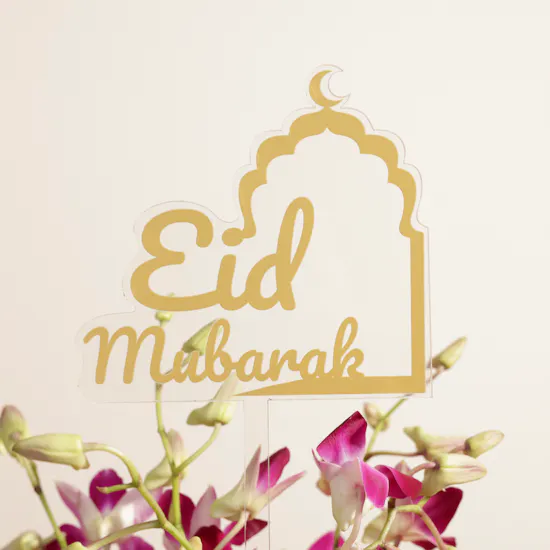 Bostani Chocolates Favors | Eid Mubark Flowers