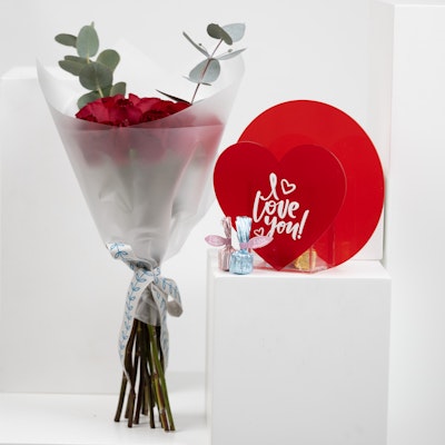 Flos Valentine Chocolate | Red Roses