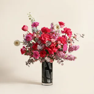 Pink Refinement Flower Vase Pink Refinement Flower Vase