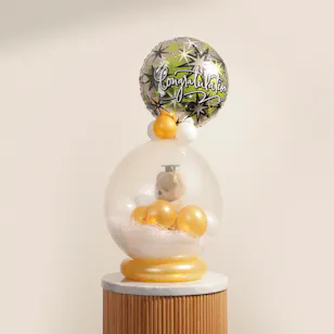 Balloonizer Graduation Design with Teddy Bear