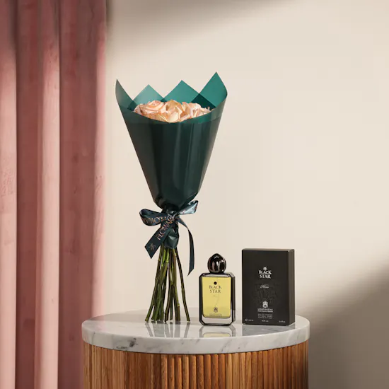Abdul Samad Al Qurashi Black Star EDP Men Perfume | Beauty Flowers Bouquet