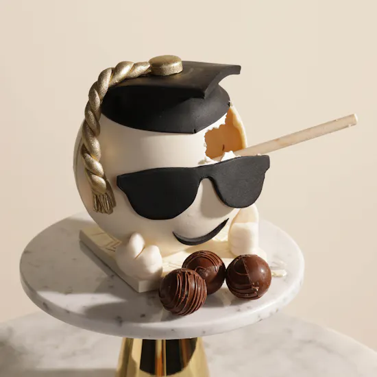NJD Sweets | Graduation Flowers Vase