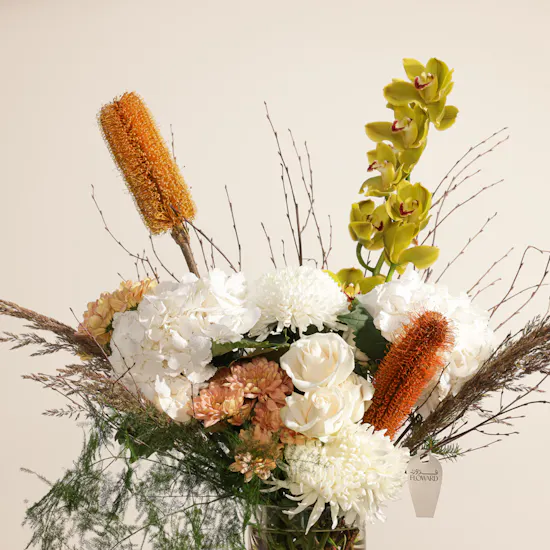 Floral Melodies Flower Vase by September Studio