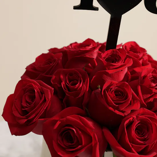 Godiva Chocolate Box | I Love You Flower Box