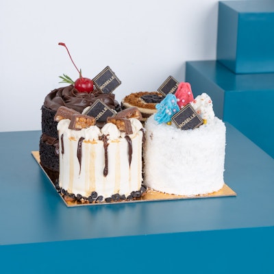 Roselle Mini Cakes (4 Pieces)