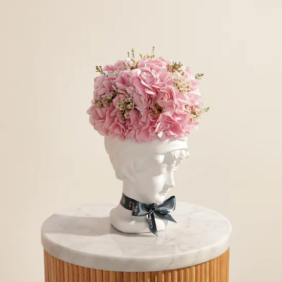 Whispering Blush Muse Flower Vase