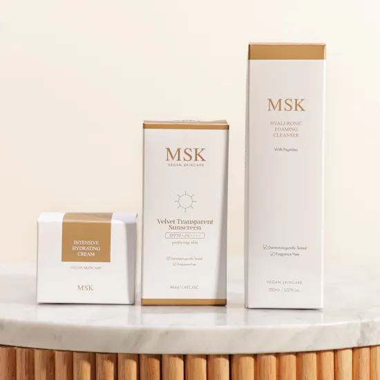 MSK GLow Trio Gift Set