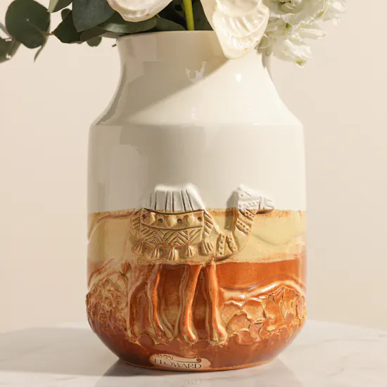 Echoes of Tradition Flowers vase