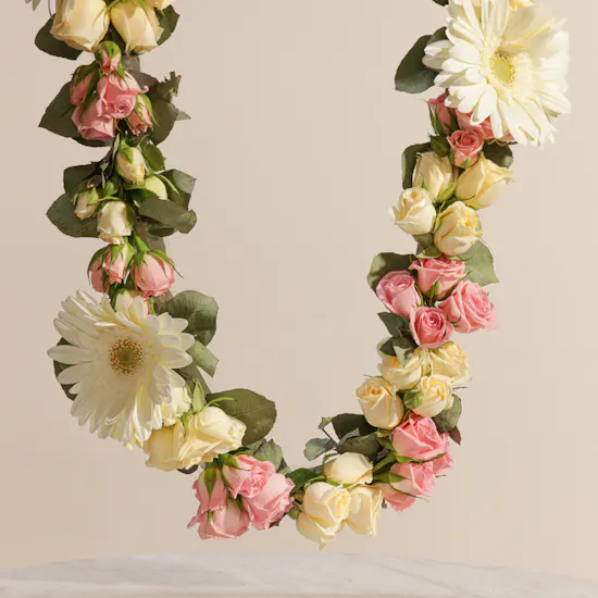 Cheerful Graduation Floral Necklace