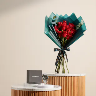 Emporio Armani Antonio Chronograph Men’s Watch | Graceful Flowers 