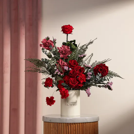 Soft Glow Preserved Flower Box