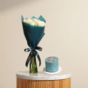 Noon Sweets Dad Bento Cake | Muse Elegance Flowers