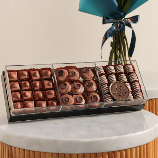 Rhône Hajj Chocolate Acrylic Tray | Bright Reign Flowers