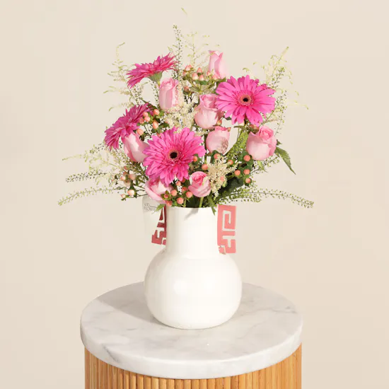 Keramos Studio Love Flower Vase