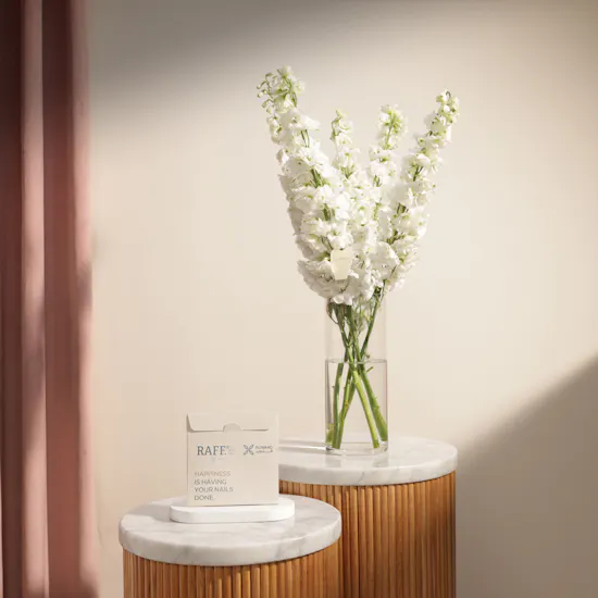Raff by Paris Classic Manicure and Pedicure with Color Gift Voucher | Exuberant Flower Vase