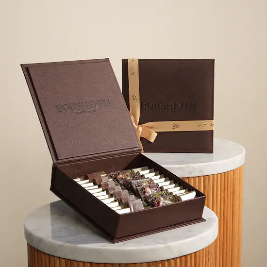 Bousheyeh Leather Chocolate Box