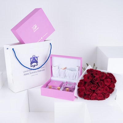 ASQ | Gift Box Al Mahaba Pink