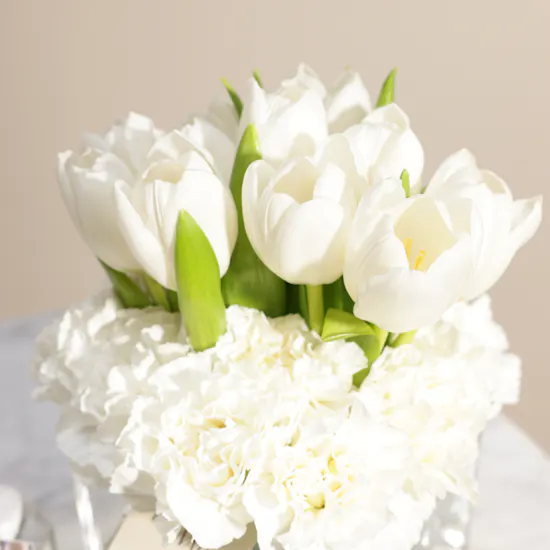 Sculpt Pilates Sessions Gift Voucher | Classic White Harmony Vase