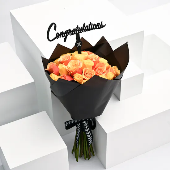 sunshine graduation bouquet 746