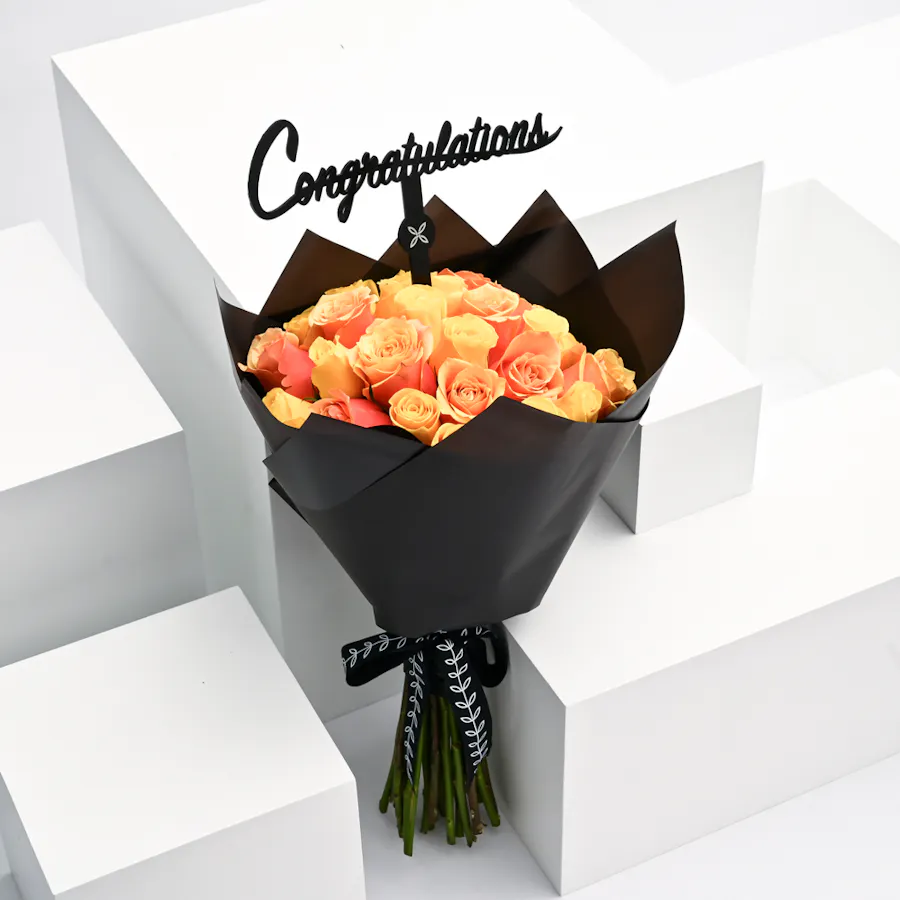 sunshine graduation bouquet 746 2