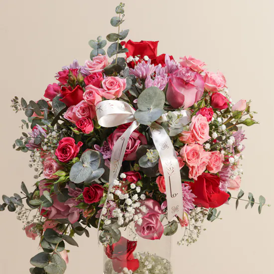 Stunning Birthday Rose Vase