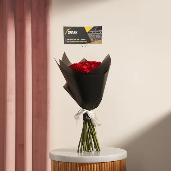 Spark Athletic Center Subscription Voucher for Men | Dazzling Flowers Bouquet