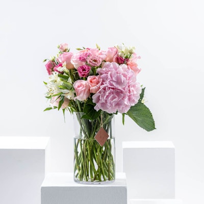 Floral Fancy | Glass Vase