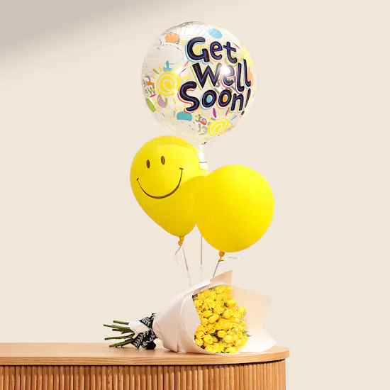 Sunny Delight Bouquet | Balloons