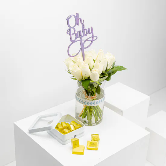 Patchi Tin Chocolate Box | Oh Baby Vase