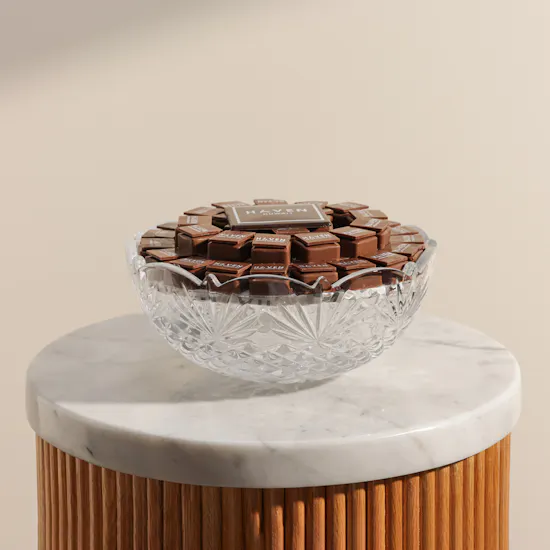 Haven Chocolate Parisien Crystal Tray