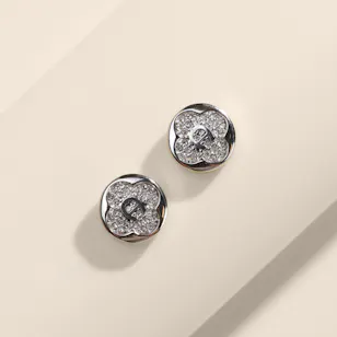 Aigner Aria Silver Tone Women's Earrings Aigner Aria Silver Tone Women's Earrings