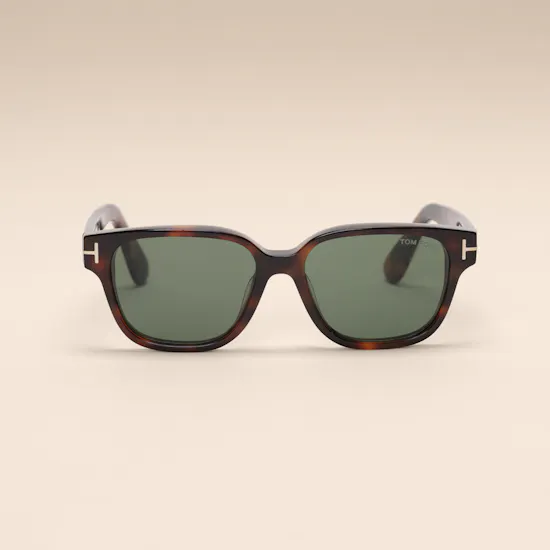 Tom Ford Icon Square Tortoise Unisex Sunglasses
