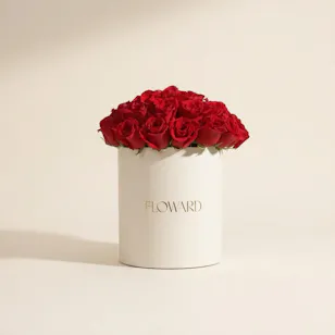 Blooming Red Roses Box | 25 Flowers