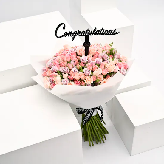 joyful bouquet, Graduation collocation
