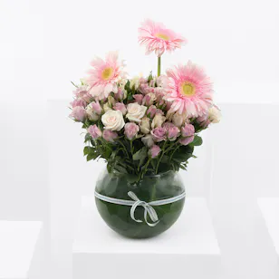 Sweet Pink | Glass Vase Sweet Pink | Glass Vase