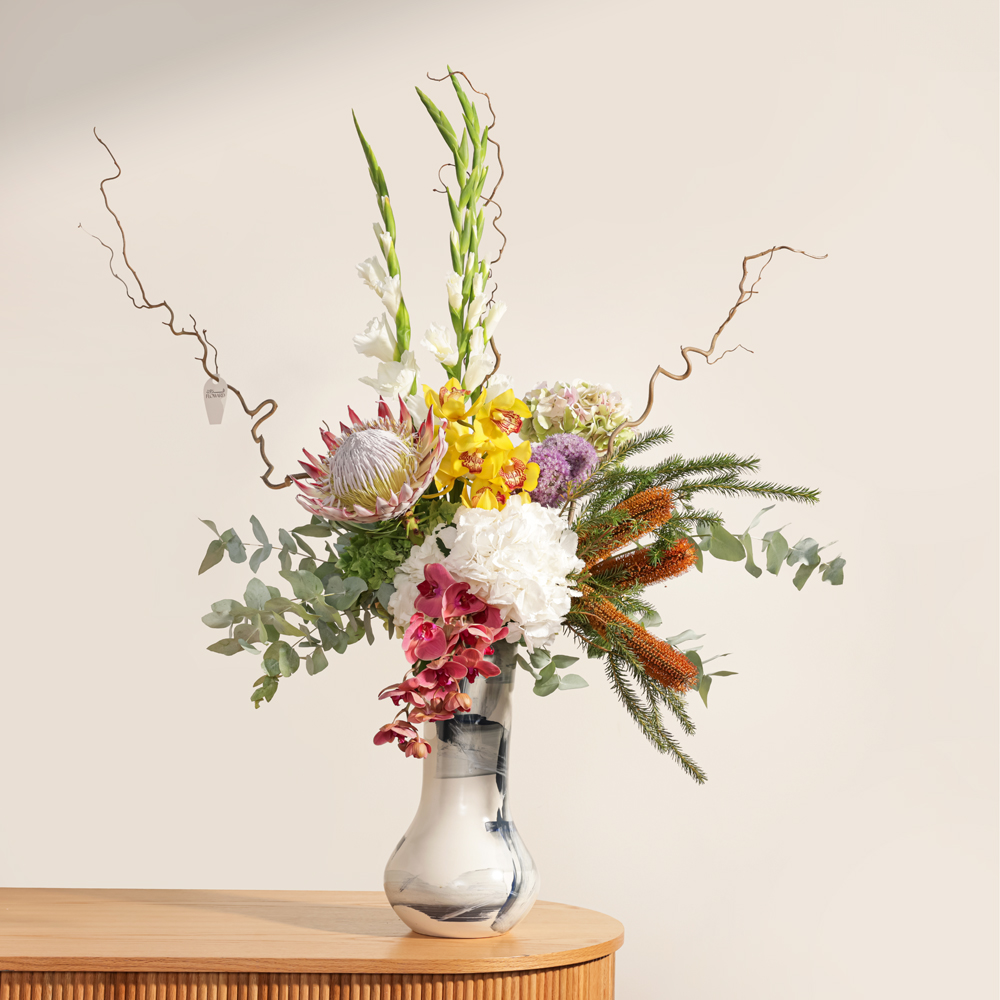 Nature's Harmony Flower Vase